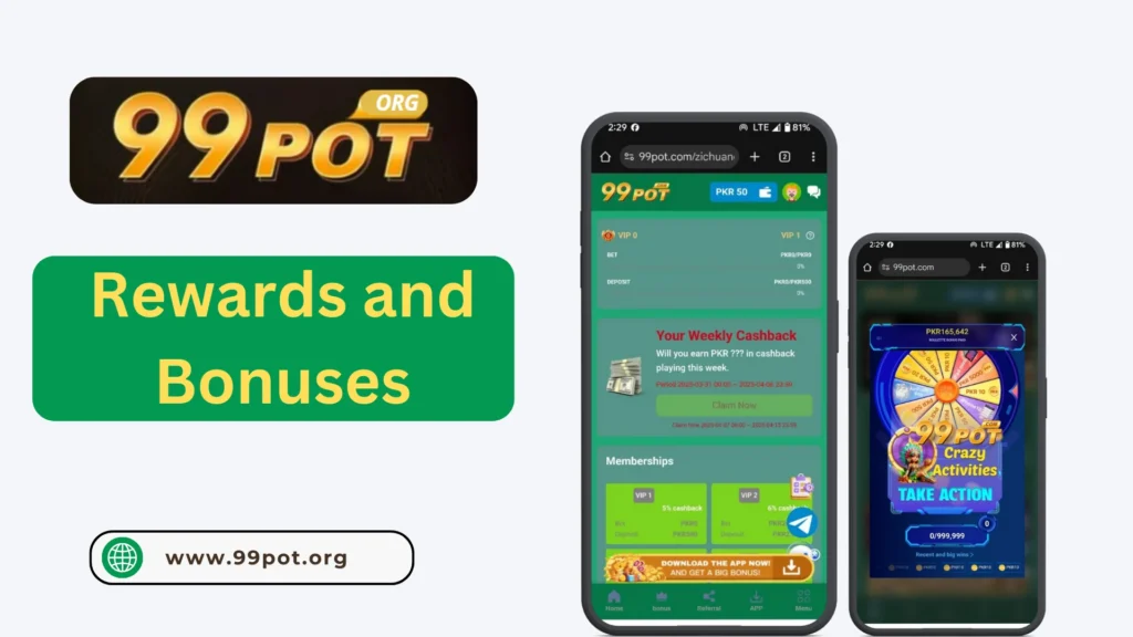 99 Pot Game Rewards